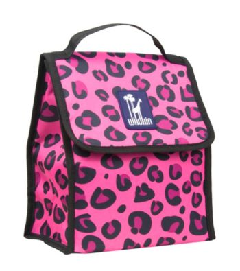 Wildkin Pink Leopard Munch n' Lunch Bag