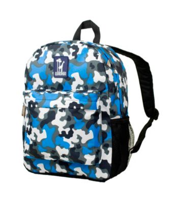 Wildkin Blue Camo Crackerjack Backpack