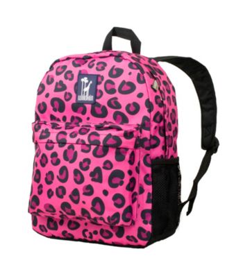 Wildkin Pink Leopard Crackerjack Backpack