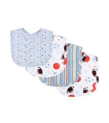 Trend Lab Little MVP 4 Pack Bib Set