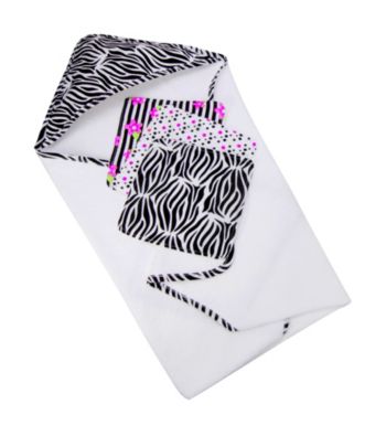 Trend Lab Baby Zahara Gift Cake Hooded Towel