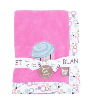 Trend Lab Cupcake Receiving Blanket