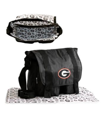 TNT Media Group Georgia Bulldogs Diaper Bag