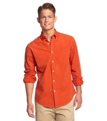 John Bartlett Consensus Men's Solid Washed Buttondown Shirt