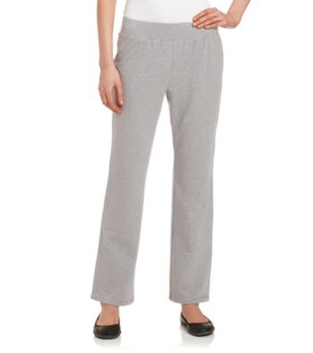 Laura Ashley® Petites' Knit Pants with Satin Trim
