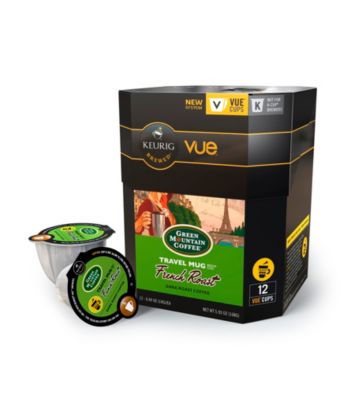 Green Mountain Coffee® French Roast Travel Mug Brew Size 12-pk. Vue™ Packs