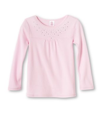 Little Miss Attitude Girls' 2T-6X Long-sleeve Bling Tee