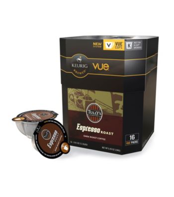 Tully's Coffee Espresso Roast 16-pk. Vue™ Packs