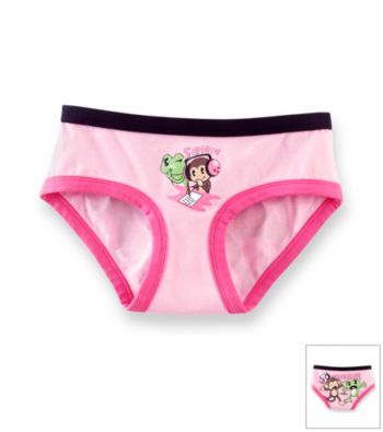 St. Eve® Intimates Girls' 6-16 Pink Scared Monkey Panty