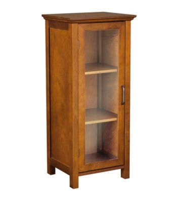 Elegant Home Fashions® Avery Oil Oak 1-Door Floor Cabinet