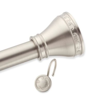 Elegant Home Fashions® Touch Up Decorative Shower Rod and Hook Set