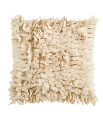 Surya Ruffle Circle Decorative Pillows