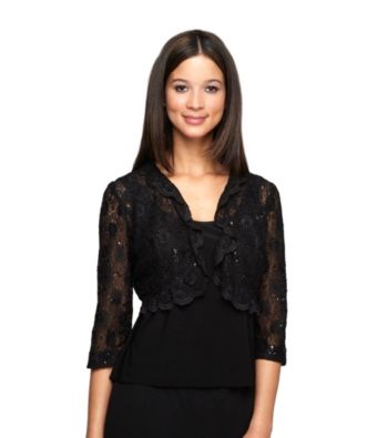 Alex Evenings® Lace Bolero Jacket