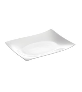 Maxwell & Williams White Basics Motion Rectangular Plate