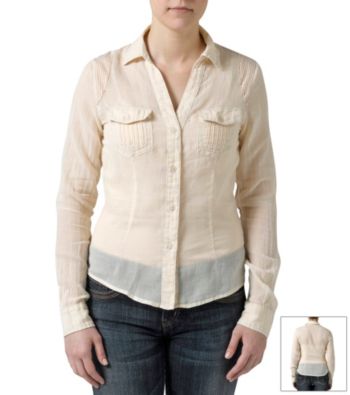 Silver Jeans Co. Sheer Chambray Buttondown Shirt