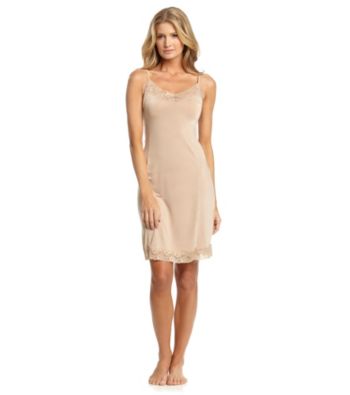 Relativity® Lace V-neck Full Slip V-Neck