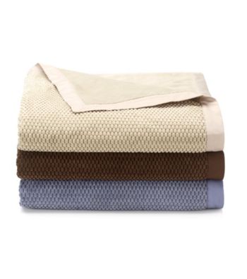 LivingQuarters Honeycomb Blankets