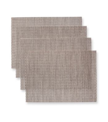 Alyssa Joy Over & Under Weave Set of 4 Place Mats