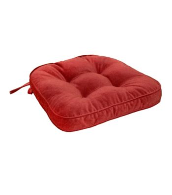 Greendale Home Fashions Hyatt Scarlet Set of 2 Chair Cushions