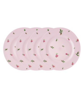 Royal Albert® New Country Roses Pink Modern Casual Set of 4 Salad Plates
