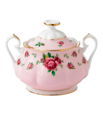 Royal Albert® New Country Roses Pink Vintage Covered Sugar Bowl