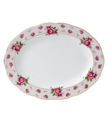 Royal Albert® New Country Roses Pink Vintage Oval 13