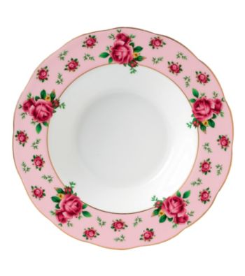 Royal Albert® New Country Roses Pink Vintage Rimmed Soup or Salad Bowl