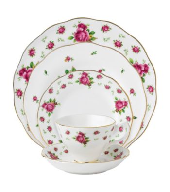 Royal Albert® New Country Roses White Vintage 5-pc. Place Setting