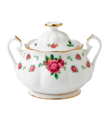 Royal Albert® New Country Roses White Vintage Covered Sugar Bowl