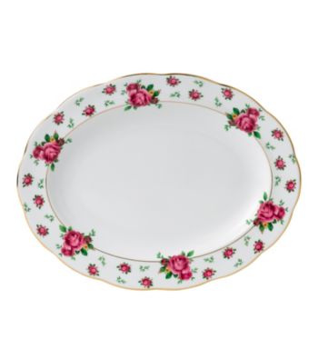 Royal Albert® New Country Roses White Vintage Oval 13
