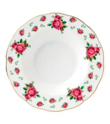 Royal Albert® New Country Roses White Vintage Rimmed Soup or Salad Bowl
