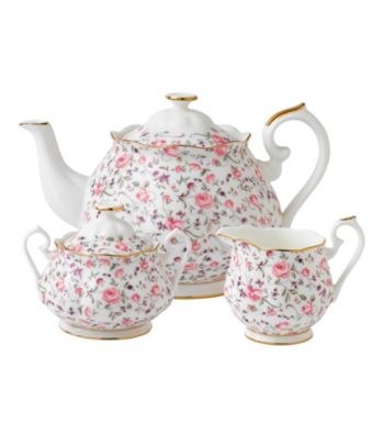 Royal Albert® Rose Confetti 3-pc. Tea Set