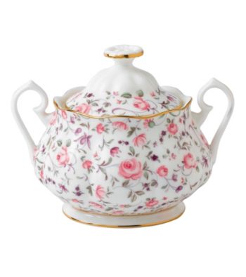 Royal Albert® Rose Confetti Vintage Covered Sugar Bowl