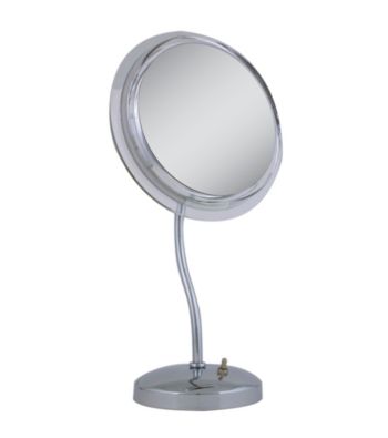 Zadro S-Neck Surround Light Vanity Mirror with 6x Magnification