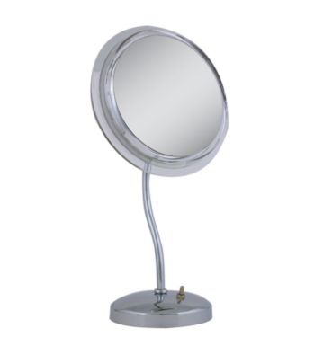 Zadro S-Neck Surround Light Vanity Mirror with 7x Magnification