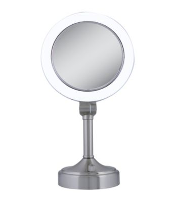 Zadro Dual Sided Surround Light Vanity Mirror with 1x & 10x Magnification