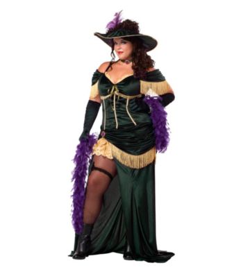 The Saloon Madame Adult Plus Costume