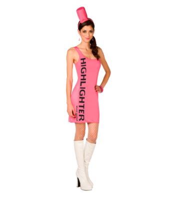 Pink Highlighter Adult Costume