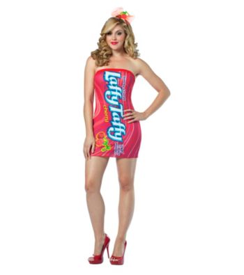 Laffy Taffy Tube Dress Adult Costume