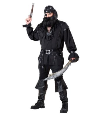 Plundering Pirate Adult Plus Costume