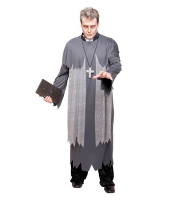 Father Phantom Priest Adult Plus Costume