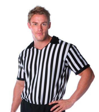 Referee Shirt Adult Costume