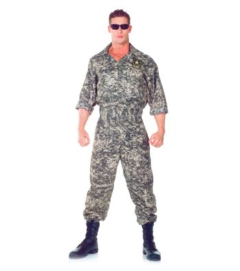 U.S. Army Jumpsuit Adult Costume