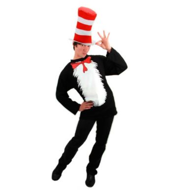 Dr. Seuss Cat In The Hat Adult Costume