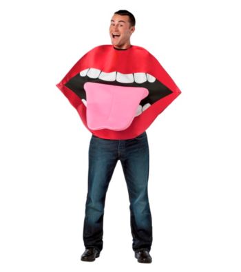 Lips and Tounge Adult Costume