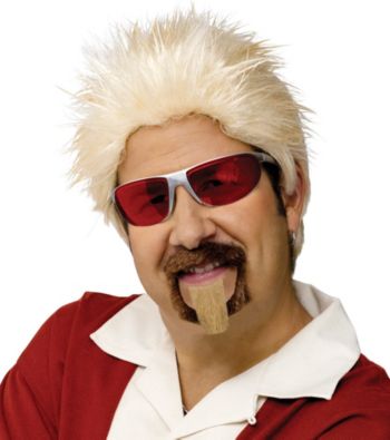 Celebrity Chef Wig and Goatee