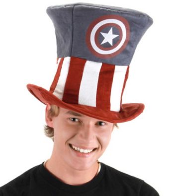 Captain America Mad Hatter Adult Hat