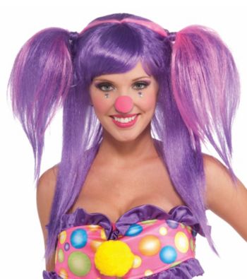 Circus Sweetie Berry Bubbles Wig