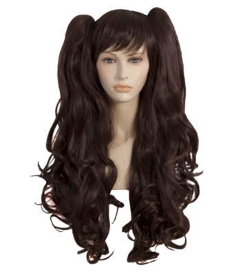 Dark Brown Cosplay Adult Wig