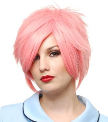 Hot Strawberry Blonde Anime Wig Adult